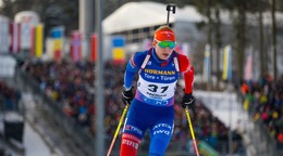 Slovenská biatlonistka Anastasia Kuzminová.