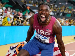 Americký šprintér Noah Lyles.