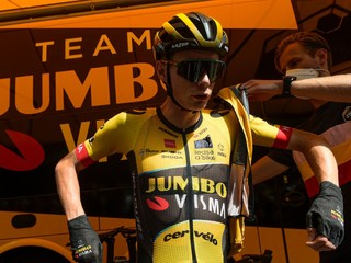 Dánsky cyklista tímu Jumbo-Visma Jonas Vingegaard.