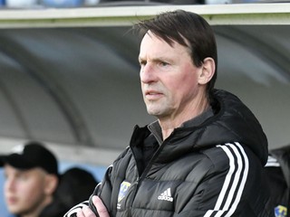 Tréner MFK Zemplín Michalovce František Straka.