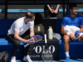Novak Djokovič a Andy Murray. 