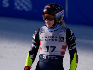 Americká lyžiarka Mikaela Shiffrinová.
