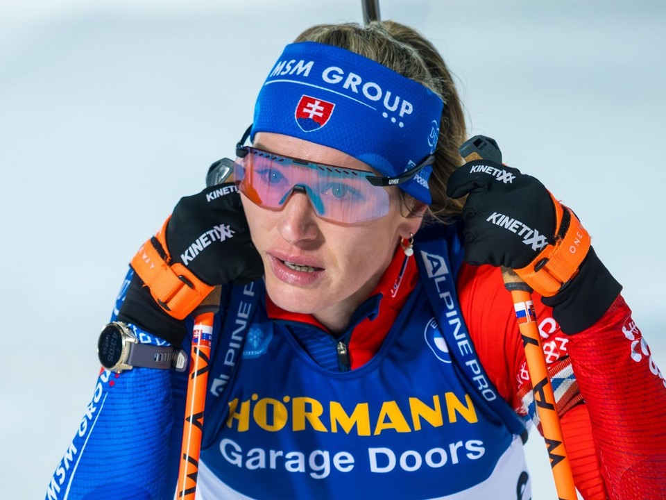 Slovenská biatlonistka Paulína Bátovská Fialková.