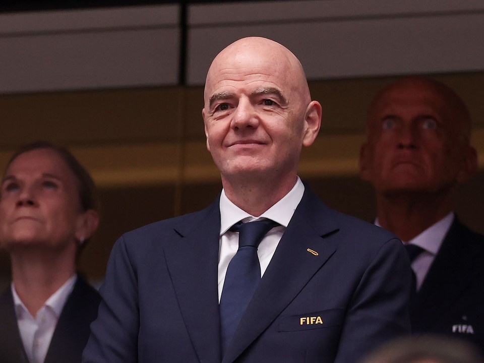 Prezident FIFA Gianni Infantino.