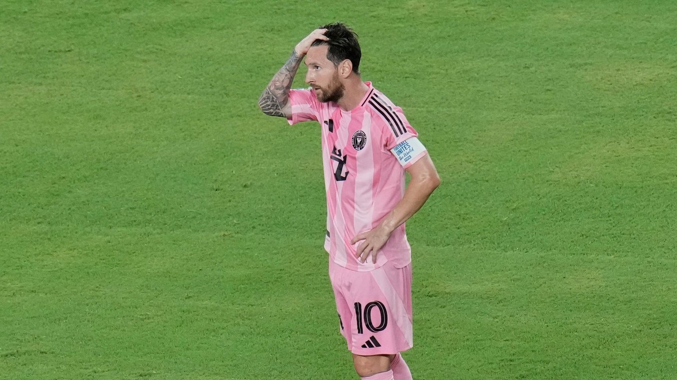 Lionel Messi počas zápasu Al-Ahly Káhira - Inter Miami na MS klubov 2025.