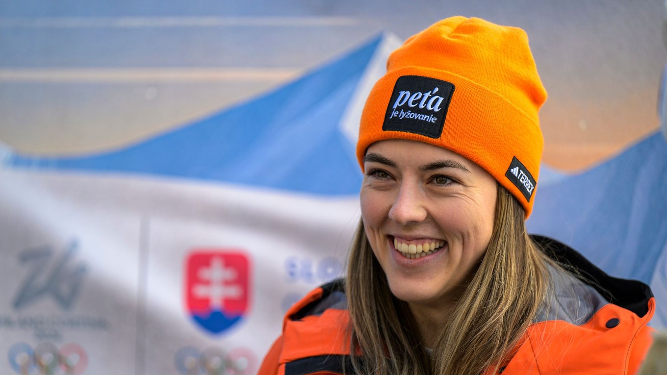 Slovenská lyžiarka Petra Vlhová.