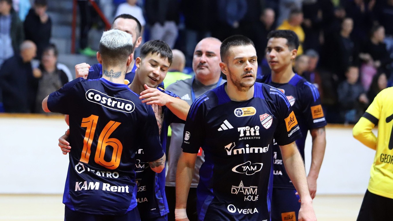 Futsalisti tímu Mimel Lučenec.