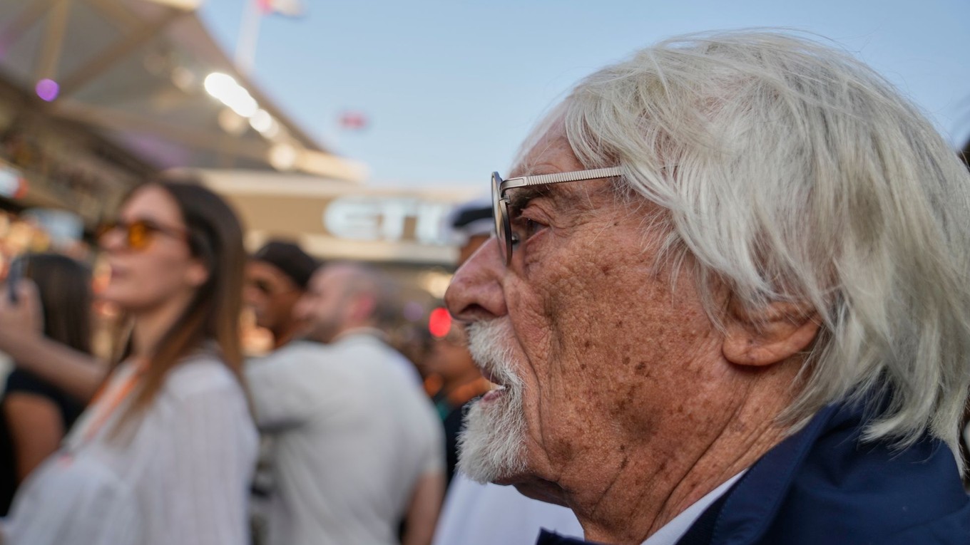 Bernie Ecclestone.
