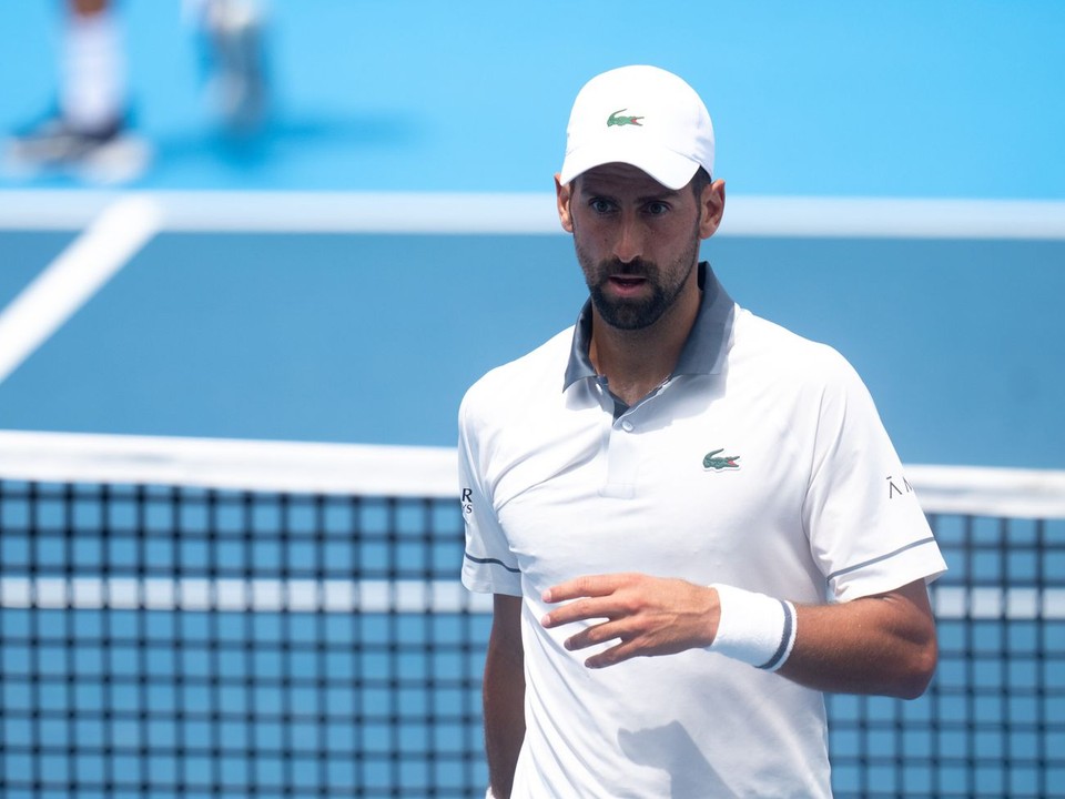 Novak Djokovič v 2. kole turnaja ATP Cincinnati 2026.