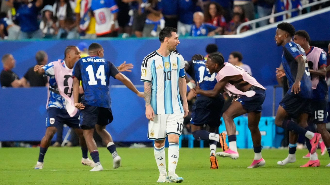 Fotka zo zápasu Argentína - Kapverdy na MS vo futbale 2026.