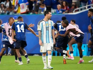 Fotka zo zápasu Argentína - Kapverdy na MS vo futbale 2026.