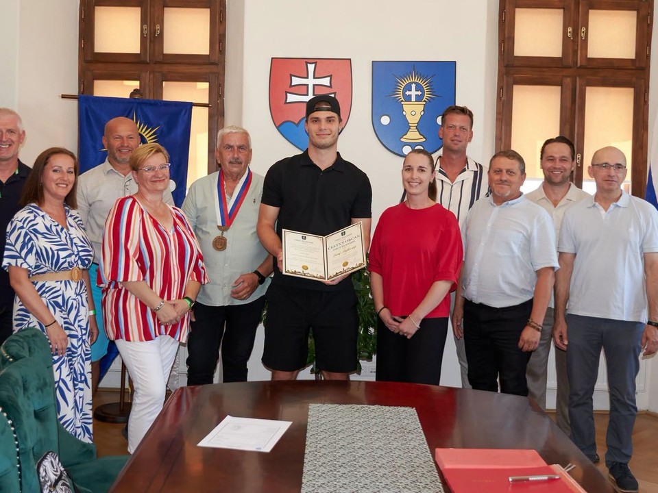 Juraj Slafkovský sa stal čestným občanom Budimíra