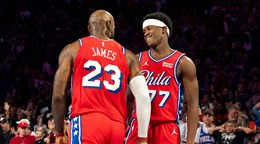 VJ Edgecombe a LeBron James.