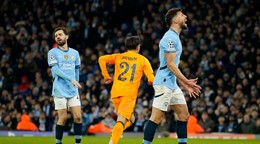 Momentka zo zápasu Manchester City - Real Madrid