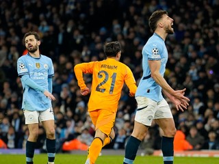 Momentka zo zápasu Manchester City - Real Madrid