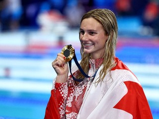 Kanadská plavkyňa Summer McIntoshová.