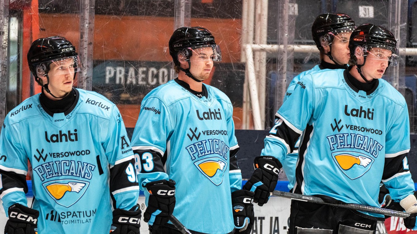 Hráči Lahti Pelicans.