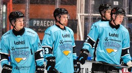 Hráči Lahti Pelicans.