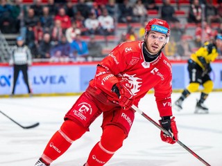 Marko Daňo v drese HC Oceláři Třinec.