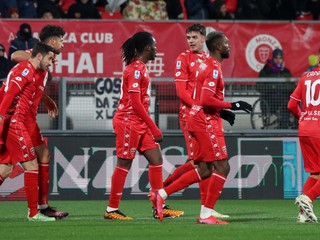 Futbalisti AC Monza.