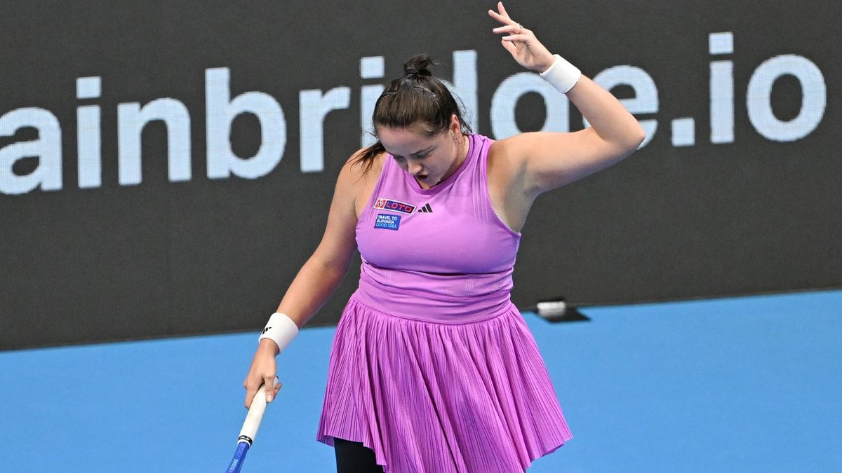 Na snímke je slovenská tenistka Viktória Hrunčáková.