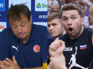 Tréner Turecka Ergin Ataman a prekvapený Luka Dončič