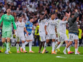 Radosť hráčov Realu Madrid
