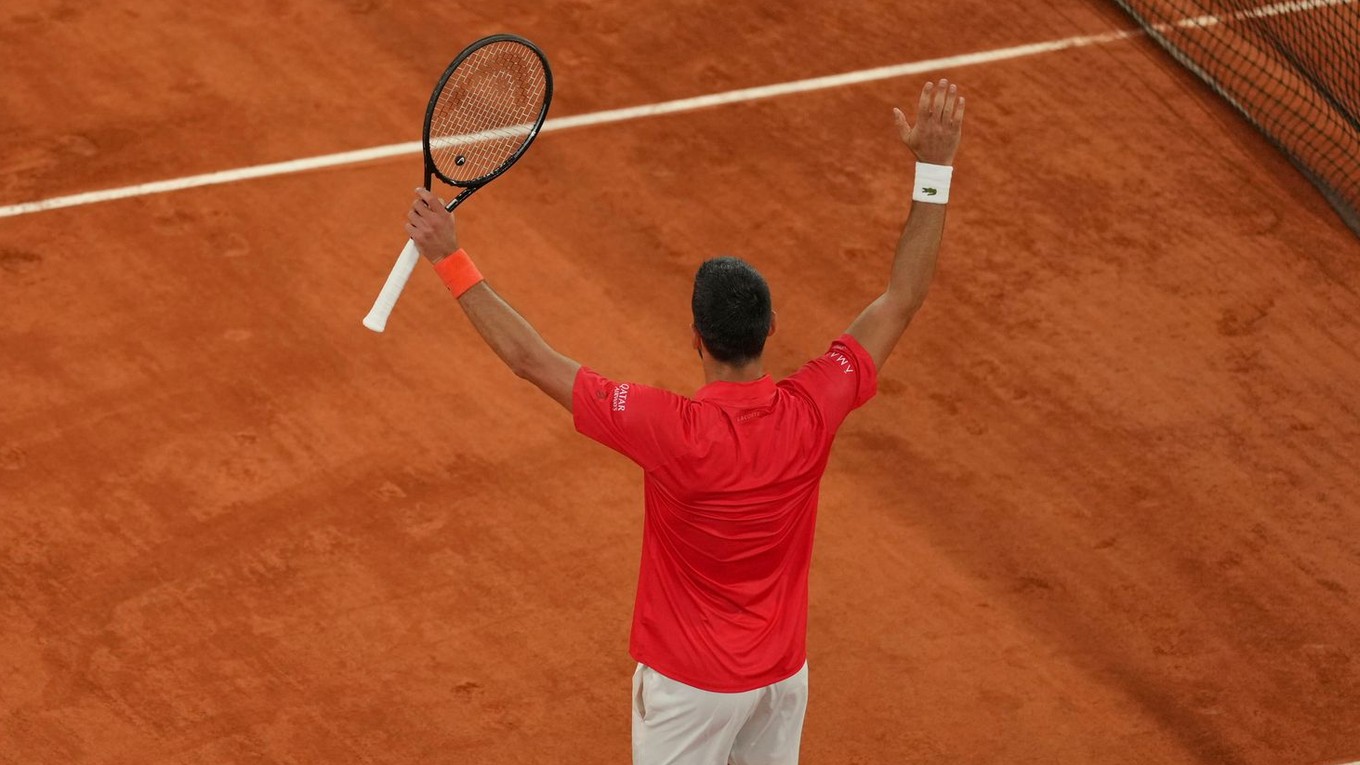 Srbský tenista Novak Djokovič.