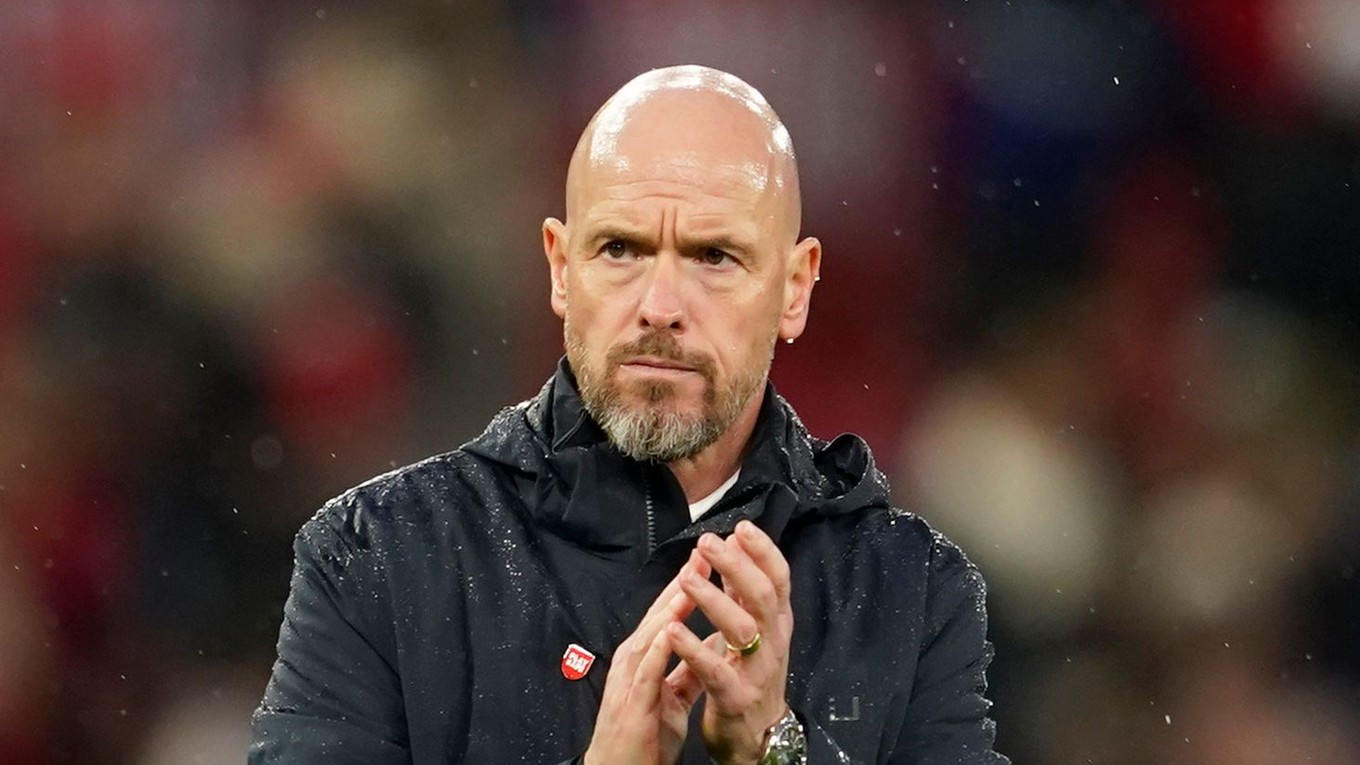 Tréner Erik ten Hag.