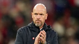 Tréner Erik ten Hag.