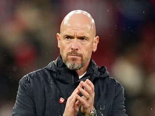 Tréner Erik ten Hag.