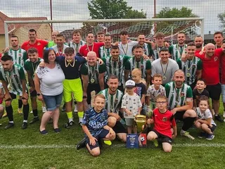 Futbalisti FC Nový Život Eliášovce.
