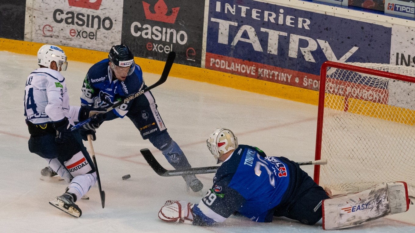 ONLINE: HK Nitra - HK Poprad, play off, Tipos extraliga dnes.