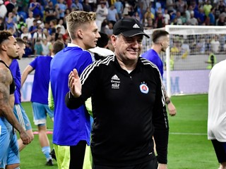Vladimír Weiss st., tréner Slovana Bratislava.