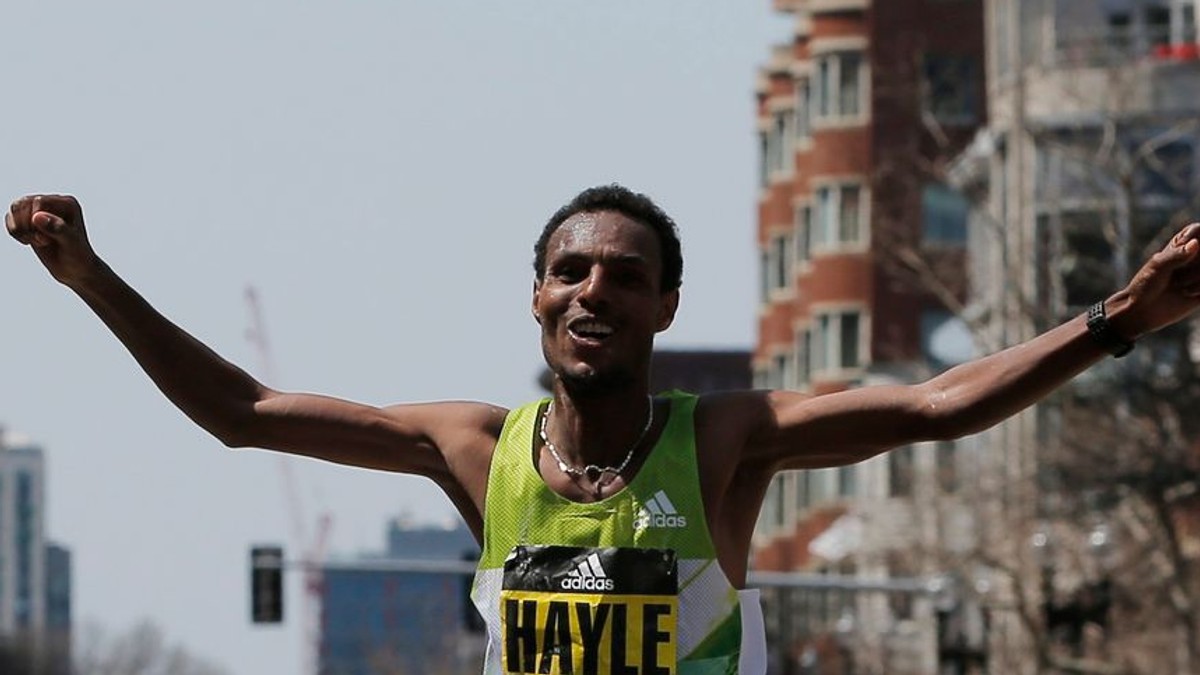 Lemi Berhanu Hayle vyhral Bostonský maratón 2016.