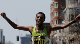 Lemi Berhanu Hayle vyhral Bostonský maratón 2016.