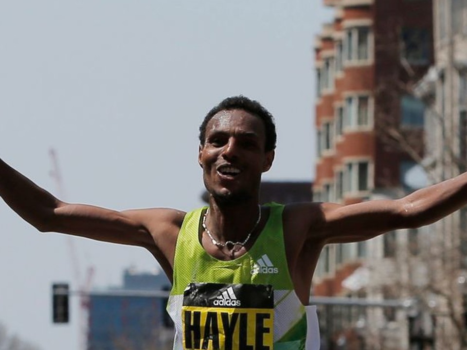 Lemi Berhanu Hayle vyhral Bostonský maratón 2016.