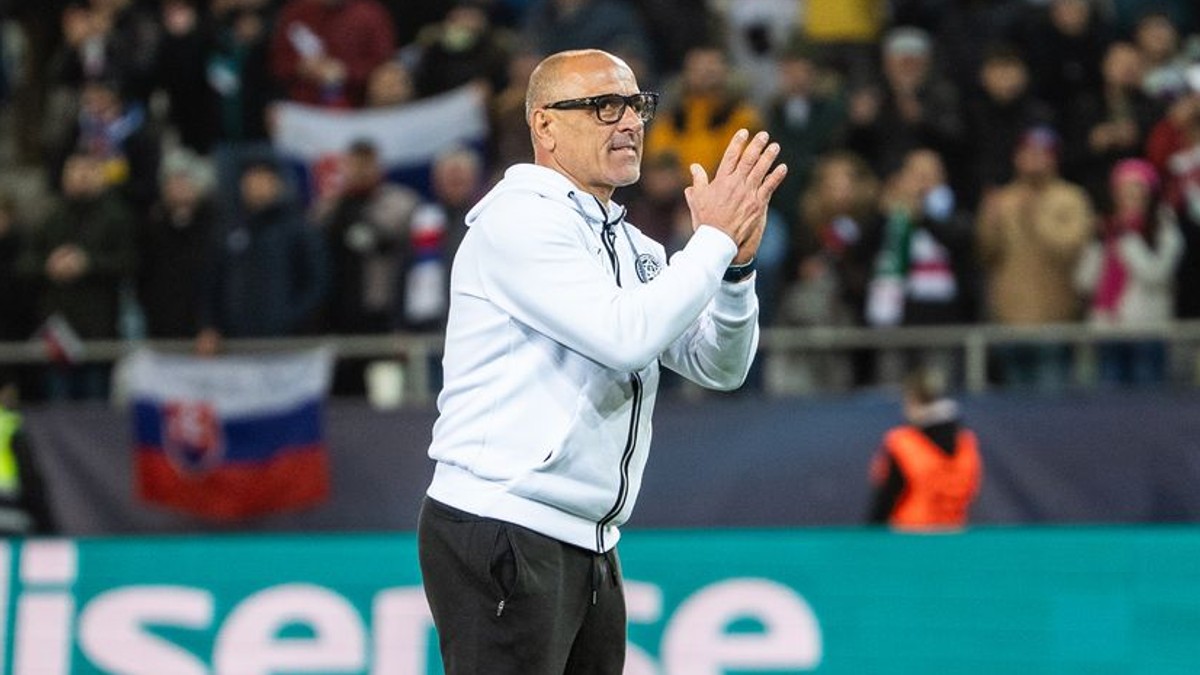 Hlavný tréner Slovenska Francesco Calzona