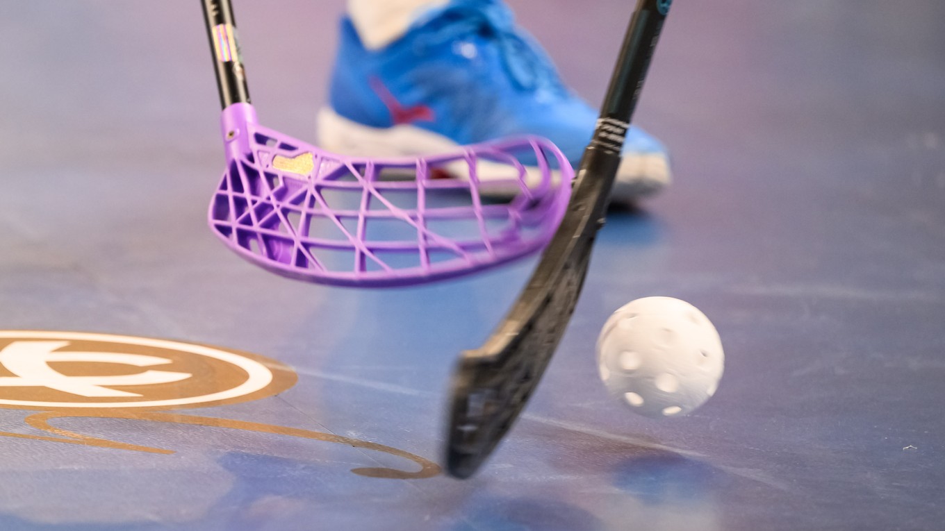 Florbal, ilustračná fotografia.