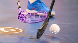 Florbal, ilustračná fotografia.