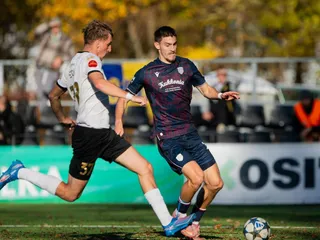 Momentka zo zápasu Petržalka - Dunajská Streda.