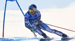 Na snímke je česká lyžiarka Ester Ledecká.