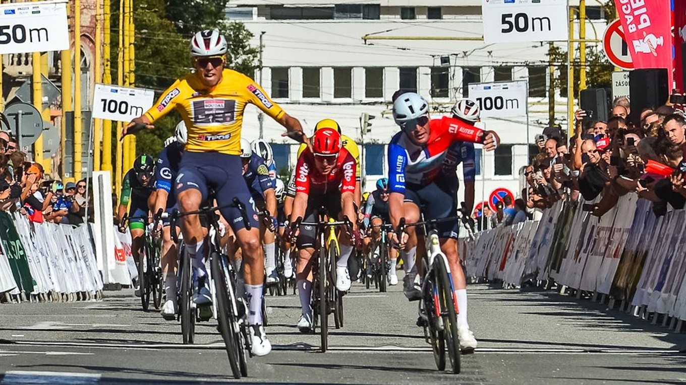 Francúz Paul Magnier vyhral 2. etapu pretekov Okolo Slovenska 2025.