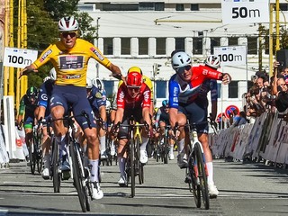 Francúz Paul Magnier vyhral 2. etapu pretekov Okolo Slovenska 2025.