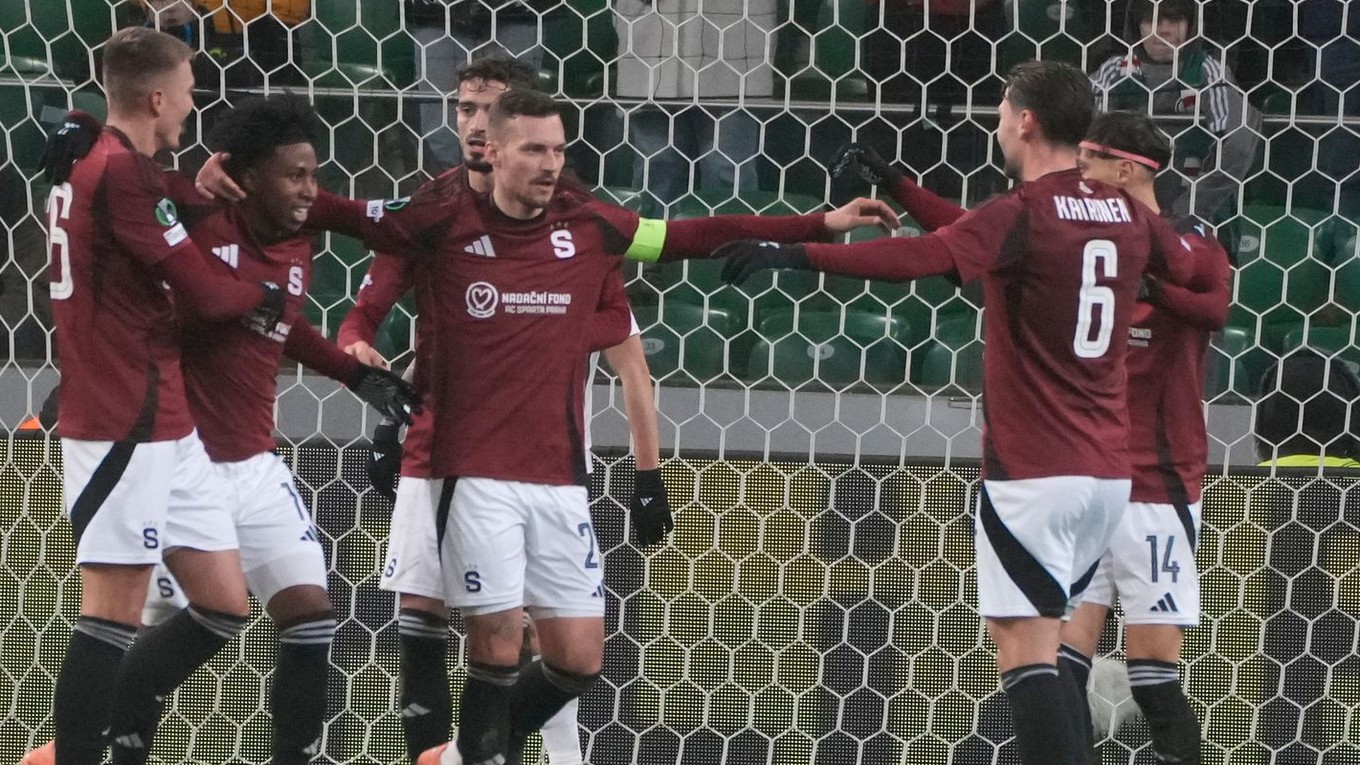 Futbalisti Sparty Praha