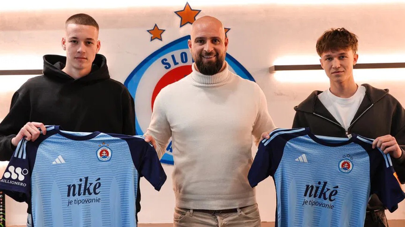 Róbert Tománek, Ivan Kmotrík a Alexej Maroš. 