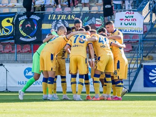 Futbalisti DAC Dunajská Streda.