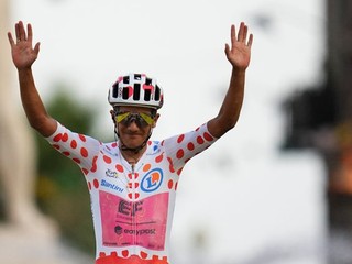 Ekvádorský cyklista Richard Carapaz.