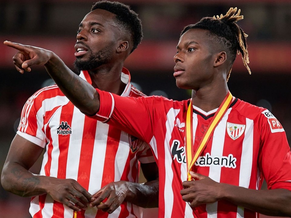 Inaki Williams a Nico Williams.