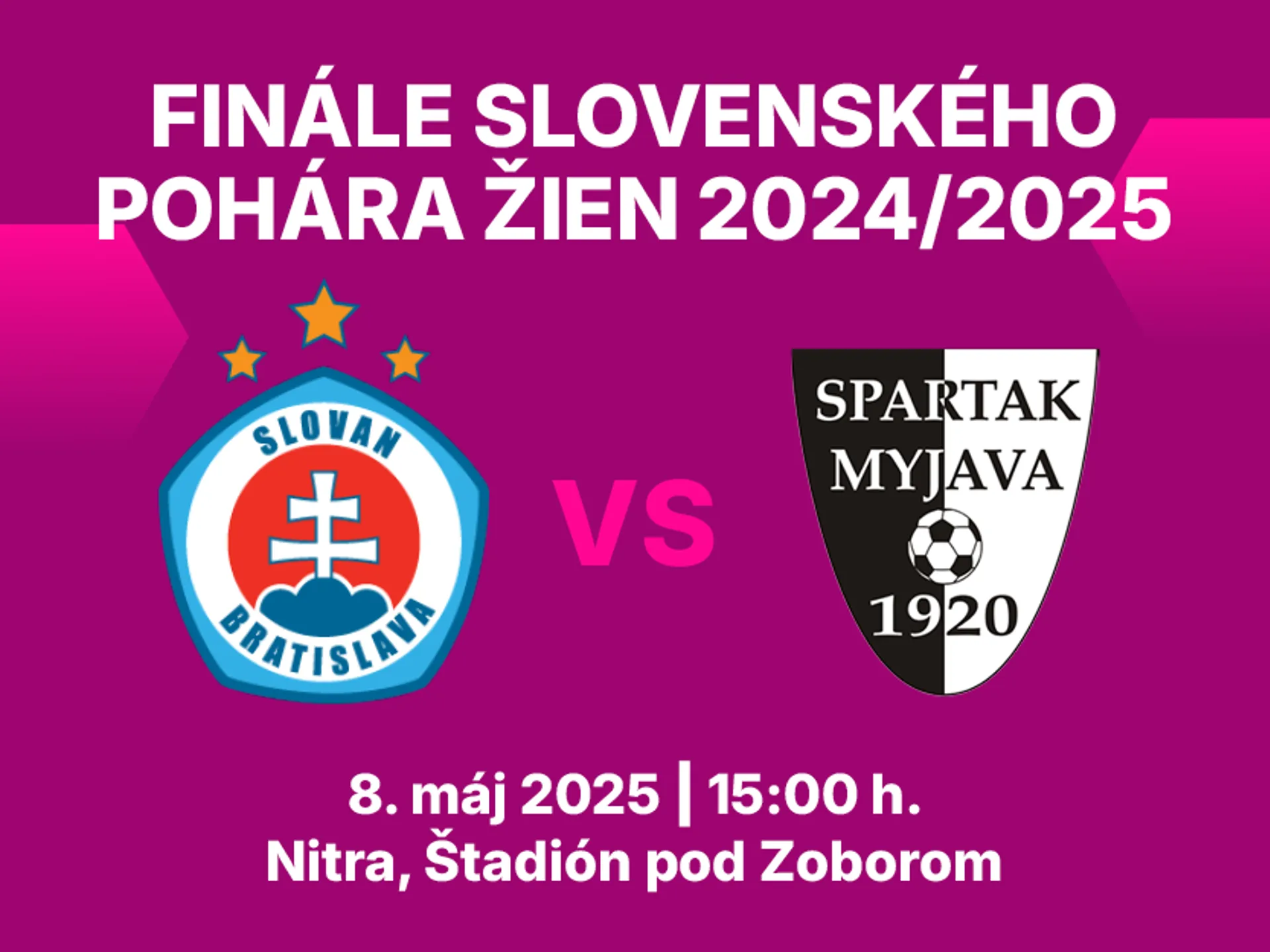 Akreditácie na finále Slovenského pohára žien 2024/25